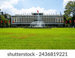 Independence Palace in Ho Chi Minh City, Vietnam. Independence Palace is known as Reunification Palace and was built in 1962-1966.