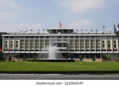 The Independence Palace In Hochiminh City