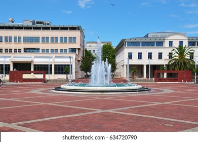 Independence Square Of Podgorica, Montenegro 