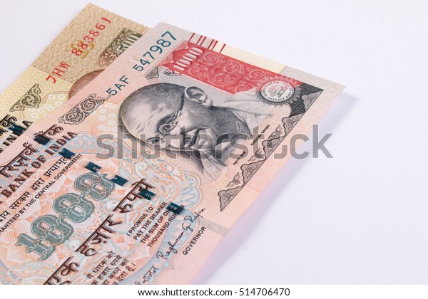 India Banknote India Rupee 500 1000 Stock Photo (Edit Now) 514706470
