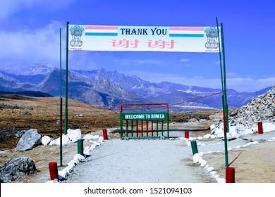 India - China Border, Bumla Pass, Arunachal Pradesh, India