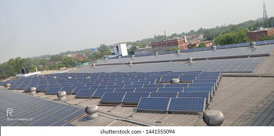 India Company In Solar Panels Structure And Industry Area