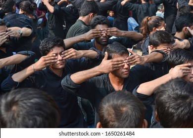 INDIA, DELHI - MARCH 2018, Street Theatre Artists Performing A Street Play On The Topic Of Eve Teasing & Atrocities Against Women In India.