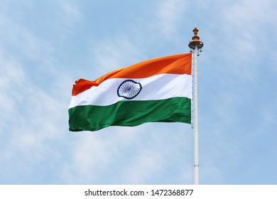 India Flag Flying Sky Stock Photo 1472368877 | Shutterstock