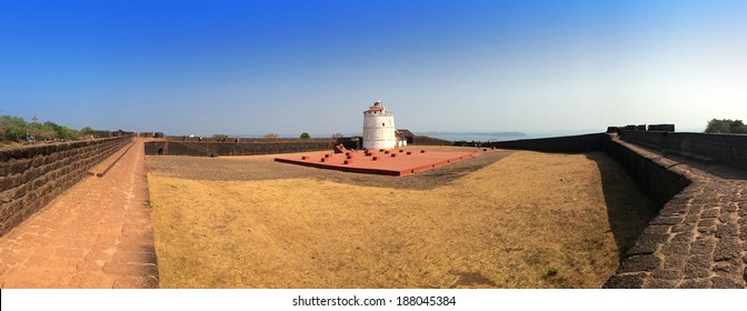 India. Goa. Aguada Fort.