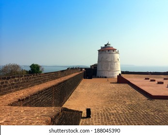 India. Goa. Aguada Fort.