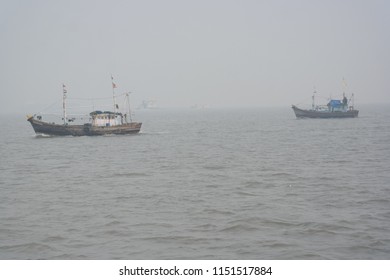 India, Mumbai, 10 February 2018, Smog Around Mumbai