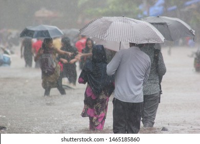 India Mumbai Going To Collage In Heavy Rainfall Hey Siri