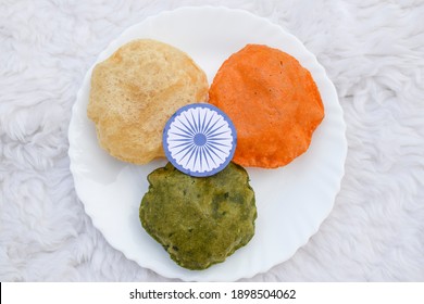 India Republic Day Themed Food Decorated And Served To Celebrate Indian Republic Day On 26 January 