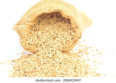 In India Sesame Is Edible As Well As Sesame Oil. Beehives Are Made For The Festival.