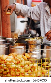 India Street Food At Jaipur.