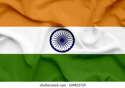 India Waving Flag