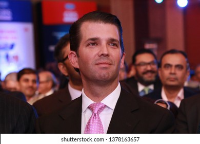 INDIA-FEBRUARY,23 2018 : Donald Trump Jr attended Global Business Summit 2018 held in New Delhi on Friday