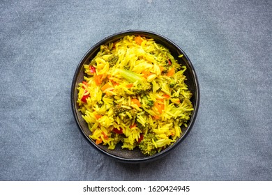 Indian Basmati Rice Colorful Biriyani Vegetables Stock Photo 1620424945 ...