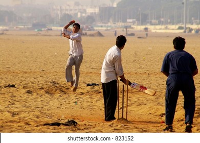 Indian Beach Cricket