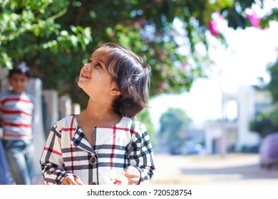 Indian beautiful girl child - Shutterstock ID 720528754