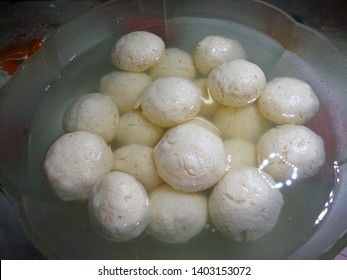 An Indian Bengali Sweet (Rasogolla)