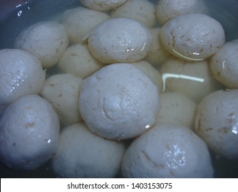 An Indian Bengali Sweet (Rasogolla)