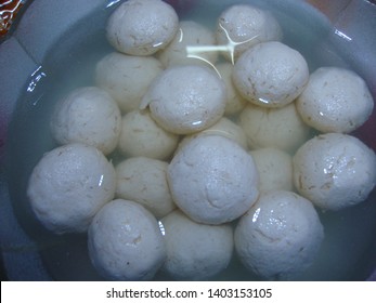 An Indian Bengali Sweet (Rasogolla)