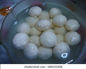 An Indian Bengali Sweet (Rasogolla)