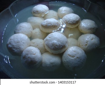 An Indian Bengali Sweet (Rasogolla)