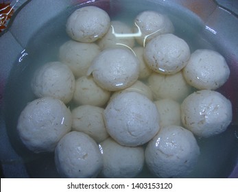 An Indian Bengali Sweet (Rasogolla)