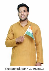 Indian Boy Man Kurta Holding Indian Stock Photo 2140636893 | Shutterstock