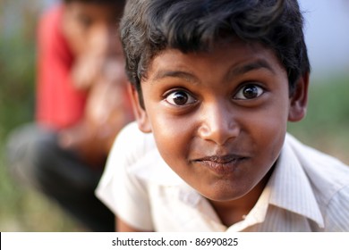 Indian Boy Posing Camera Stock Photo (Edit Now) 86990825