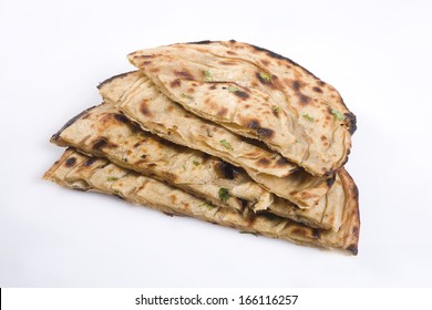 Indian Bread Or Lachha Paratha, Indian Food