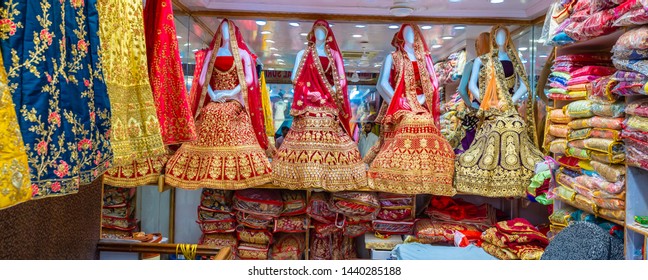 Indian Bridal Wedding Lehnega Sharar In Shop. 