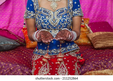 Indian Bride Before The Wedding