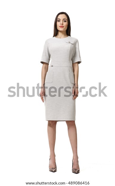 Indian Business Woman Straight Hair Style Stock Photo Edit Now
