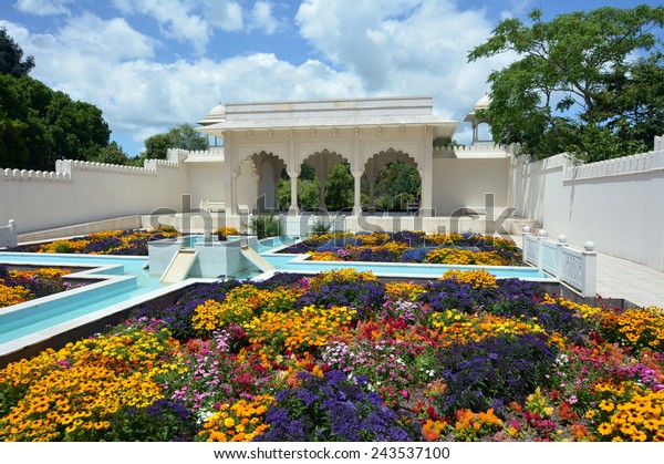 Indian Char Bagh Garden Hamilton Gardens Stock Photo 243537100 ...