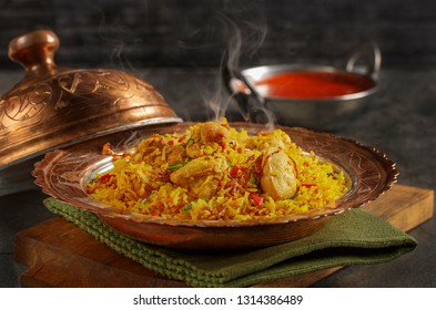 Indian Chicken Biryani 