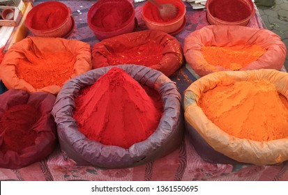 Indian Colorful Powder, Abir (gulal) For Holi Festival