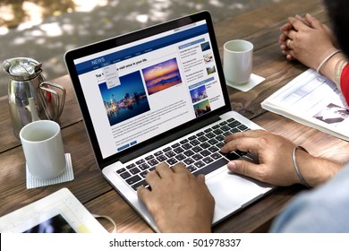 Indian Couple Using Device Concept