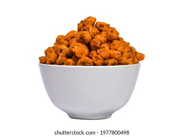 Indian Crispy Masala Peanuts Or Sing Bhujia