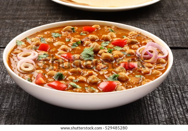 Indian Cuisine Chola Masala Served Bowl Stock Photo Edit Now