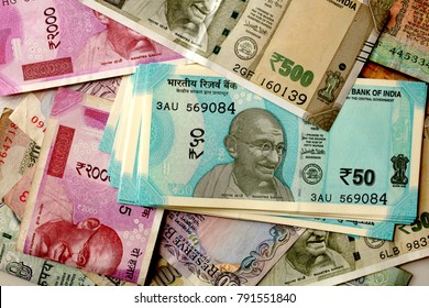 Indian Currency Rupee Notes 