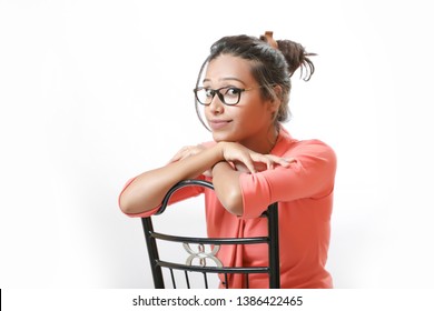 Indian Cute Girl On Spectacles Stock Photo 1386422465 | Shutterstock