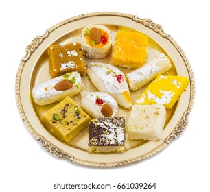 Indian Delicious Mix Sweet Food Mix Stock Photo (Edit Now) 661039270 ...