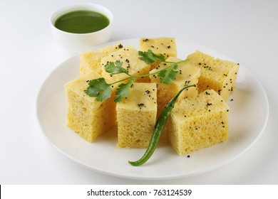 Indian Dish Khaman Dhokla