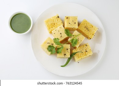 Indian Dish Khaman Dhokla