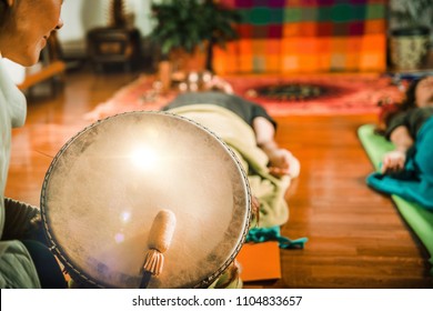 Indian Drum In Sound Therapy