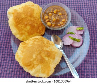 Indian Fast Food Chola Bhatura