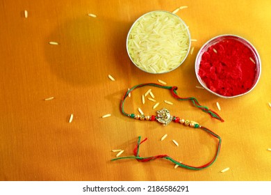 Indian festival: Raksha Bandhan. A traditional Indian wrist band which is a symbol of love between Brothers and Sisters.