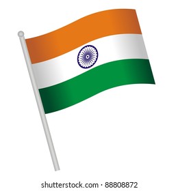 Indian Flag Stock Photo (Edit Now) 88808872