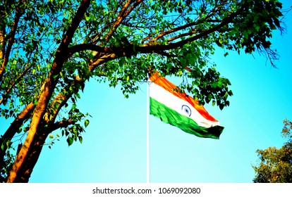 Indian Flag Delhi Stock Photo 1069092080 | Shutterstock