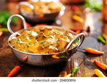 Indian Food - Saag Paneer Curry Dish