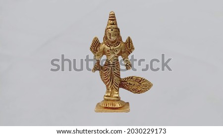 Indian God murugan Statue Brass Hindu God Idol Home Decor Sculpture Figurines